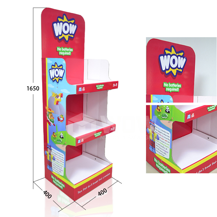Custom Cardboard Toy Floor Display Stands