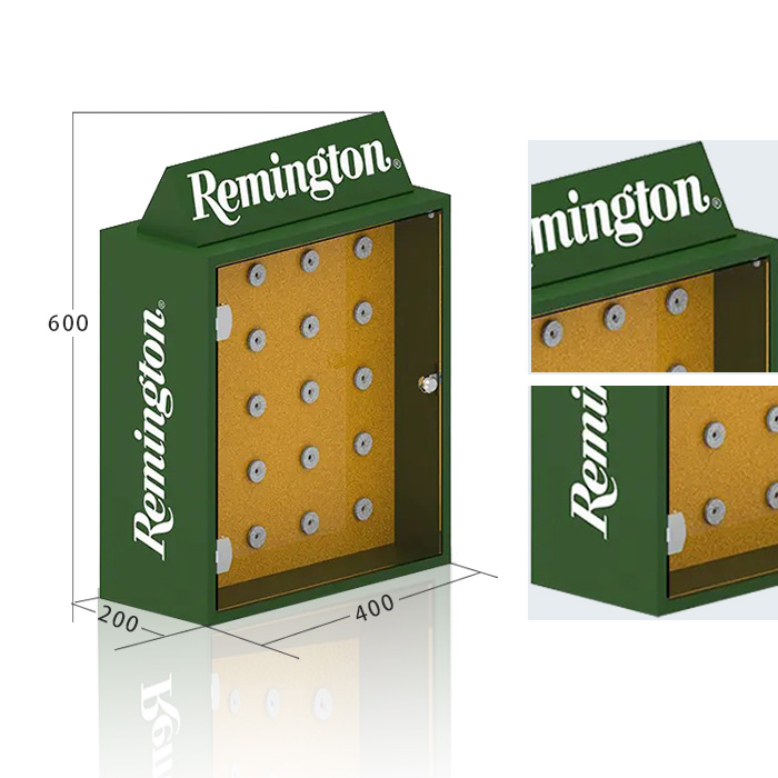 Custom Pegboard Display Rack with Chipboard POS Design