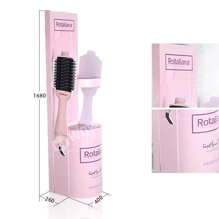 Foam Board Retail Floor Display Stands for Cosmetics