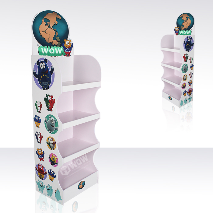 Custom FSDU Plush Toy Plastic Display Stand for Retail
