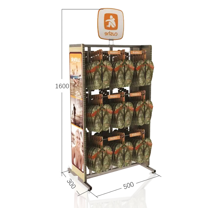 Flip Flop Display Stands with Point of Sale Hanging Display
