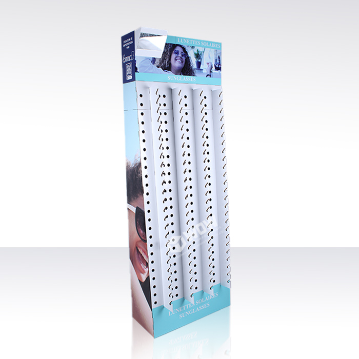 Cardboard Sunglasses Floor Display Rack