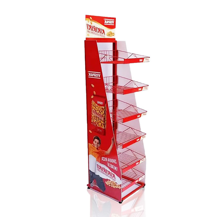 Chips Rack Display for Sale with Floor Options and Wire Stand