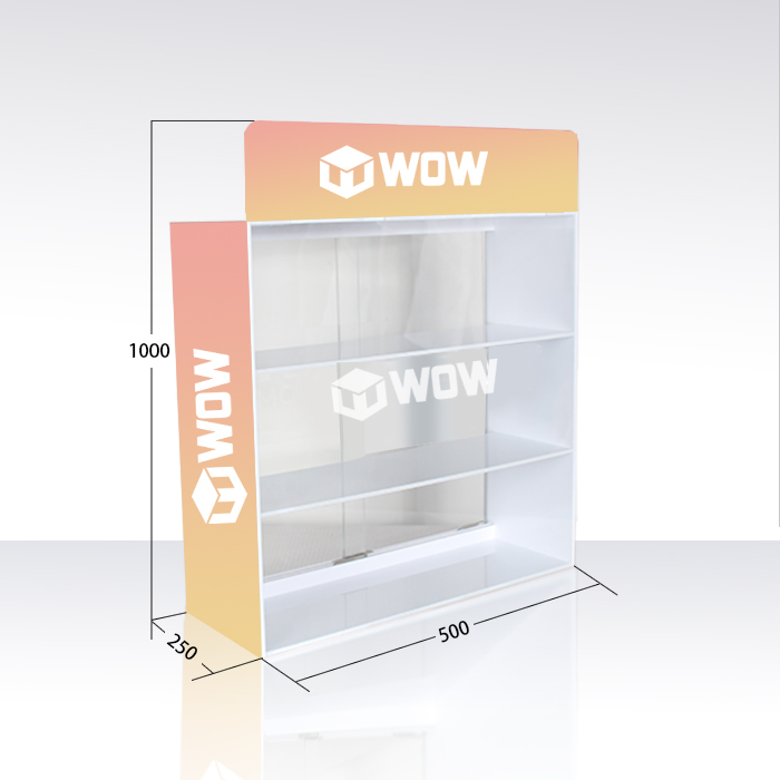Custom Acrylic Vaping Display for Retail Counters