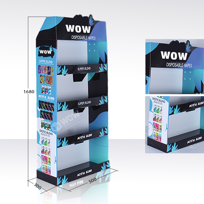 CBD E-Cig POS CDU Walmart Sidekick Display
