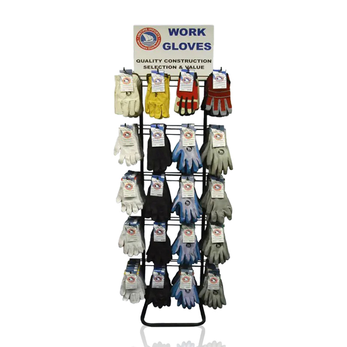 Golf Glove Display with Hanging Stand and Wire POP Displays
