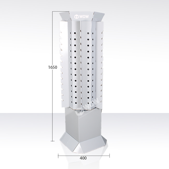 Rotating Sunglass Display Stand with Corrugated Retail Solutions