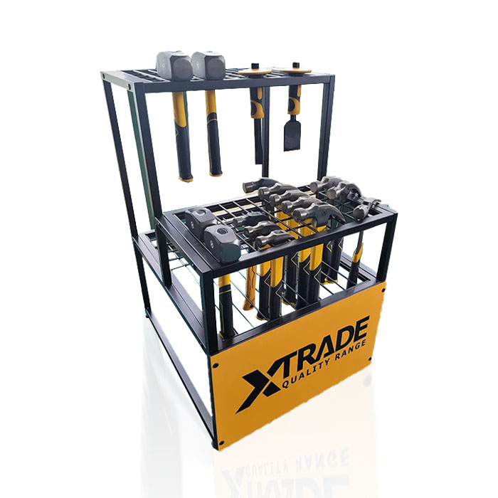 Axe Display Rack with Floor POP Design and Metal Racks