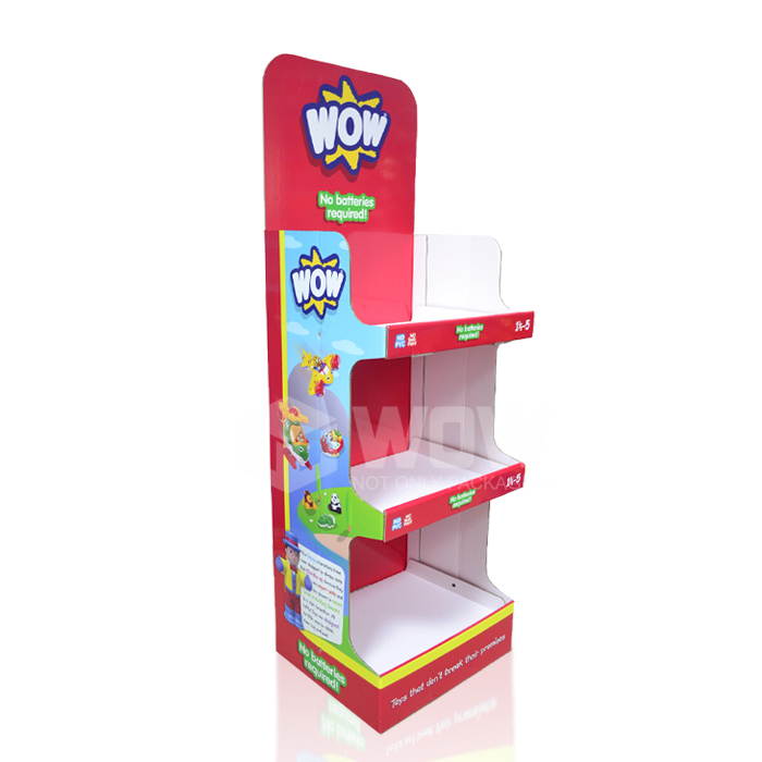 Custom Cardboard Toy Floor Display Stands