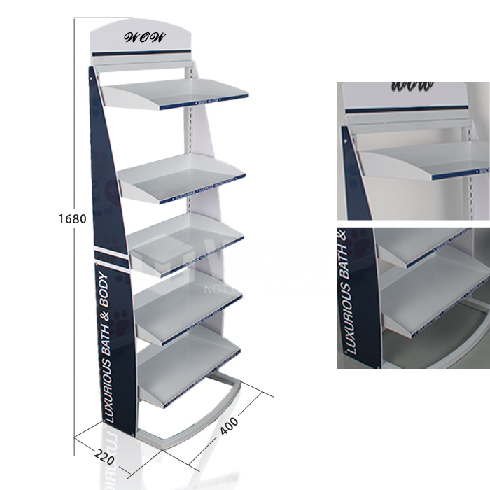 Freestanding Steel Rack for FMCG Products