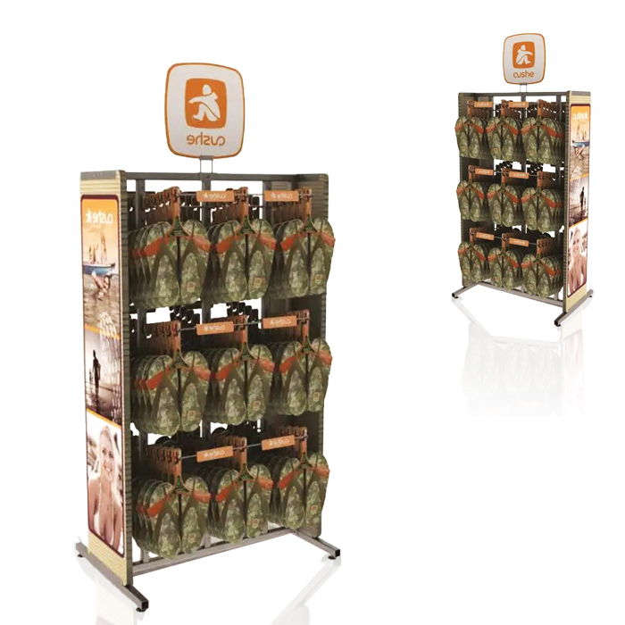 Flip Flop Display Stands with Point of Sale Hanging Display