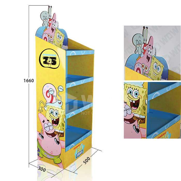 Corrugated FSDU Retail Display Units for Barbie Dolls