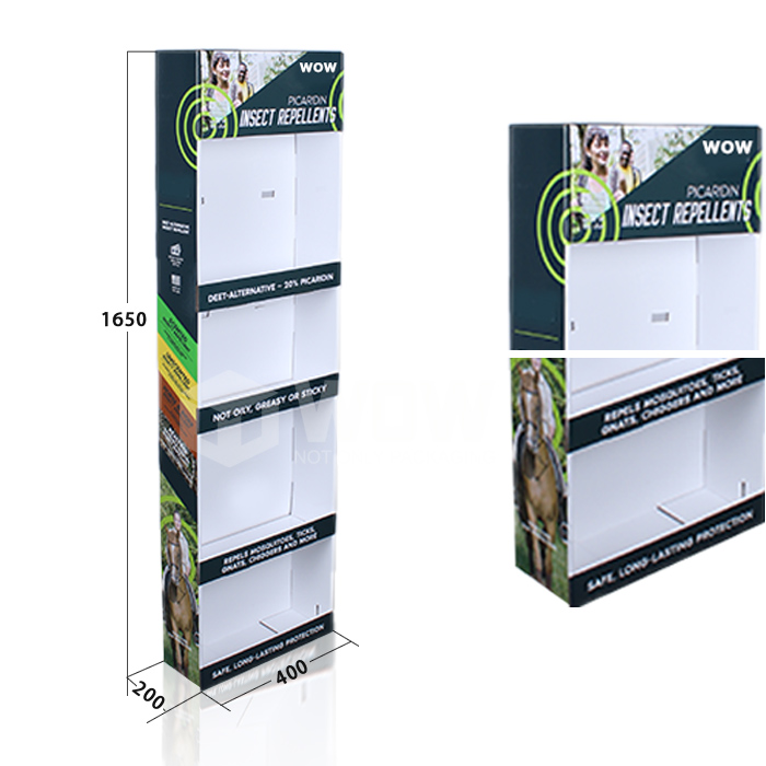 Walmart Sidekick Corrugated Cardboard POP Display