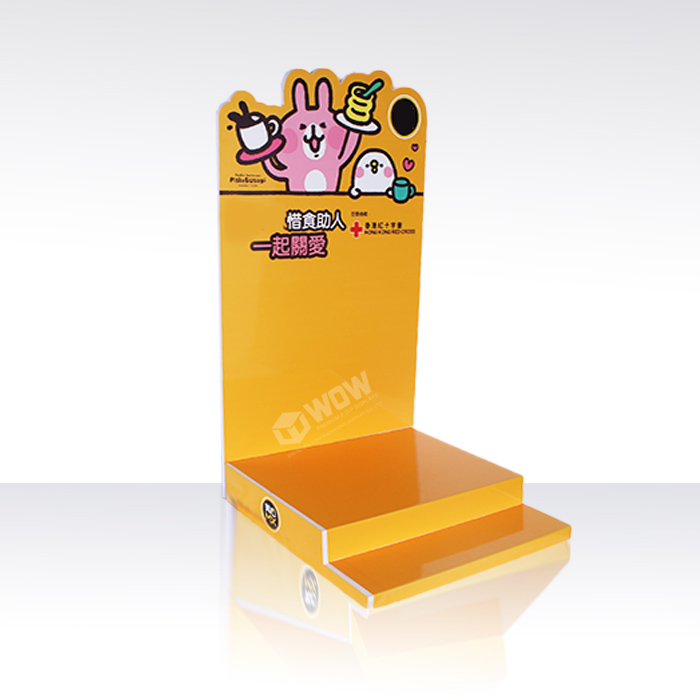 Foamboard Countertop Retail Display Stand for Snacks