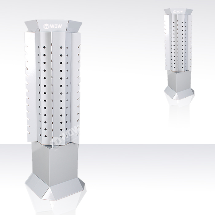 Rotating Sunglass Display Stand with Corrugated Retail Solutions