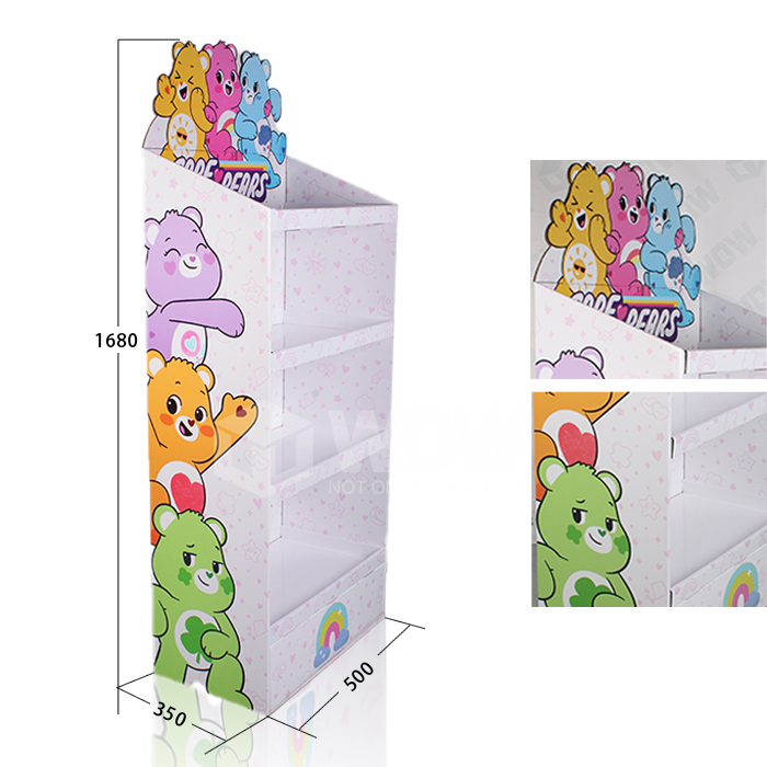Disney Toy Collection Cardboard End Cap Display