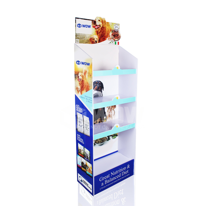 4-Tier PVC Pet Shop Display Rack