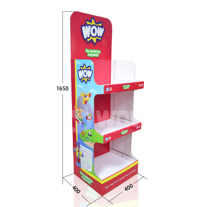 Custom Cardboard Toy Floor Display Stands