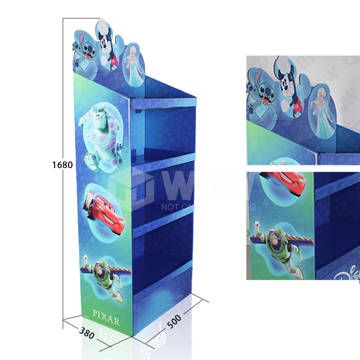 Custom Corrugated FSDU Display for Toy Shops