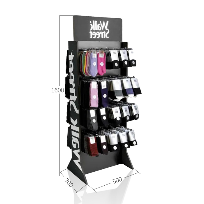 Retail Sock Display Rack with Hanging Rack and Metal Store Racks
