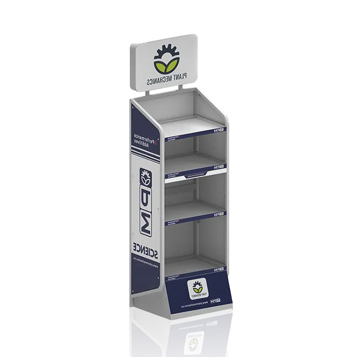 Seed Packet Display Rack with FSDU Units and Metal Display Shelving