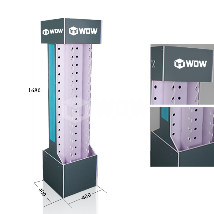 Sunglasses POP Floor Plastic Product Display Stand
