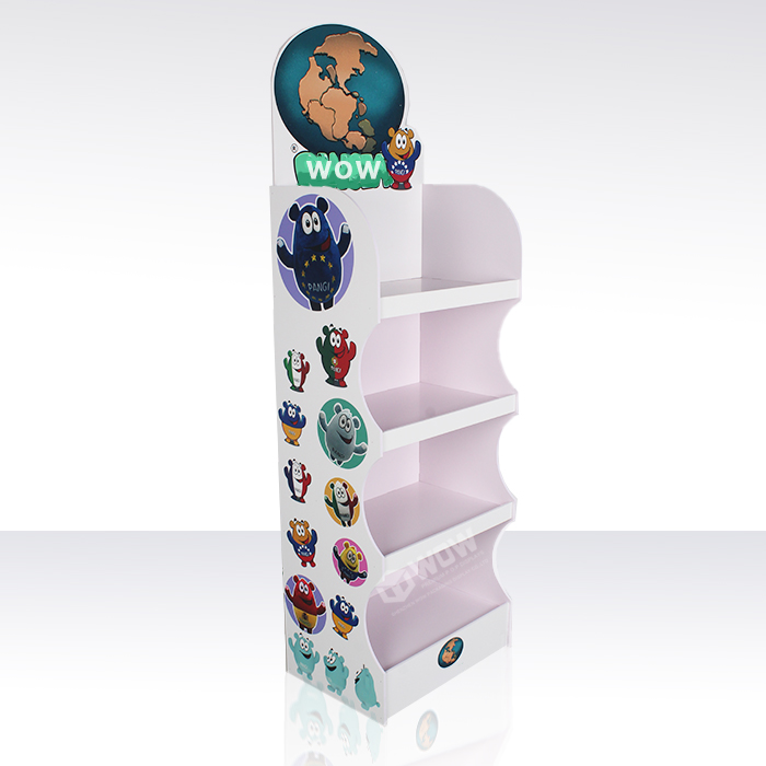 Custom FSDU Plush Toy Plastic Display Stand for Retail