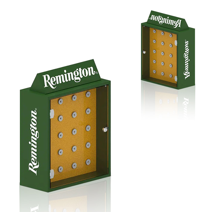Custom Pegboard Display Rack with Chipboard POS Design