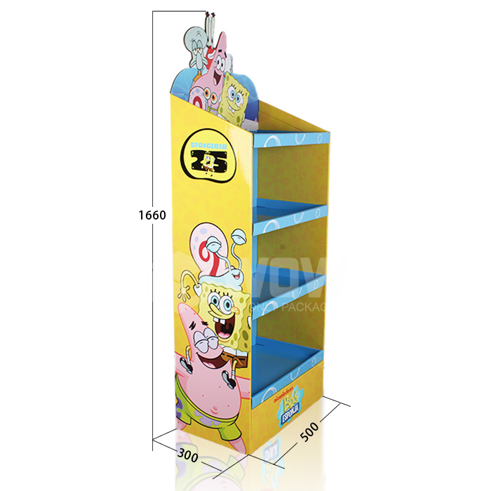 Corrugated FSDU Retail Display Units for Barbie Dolls