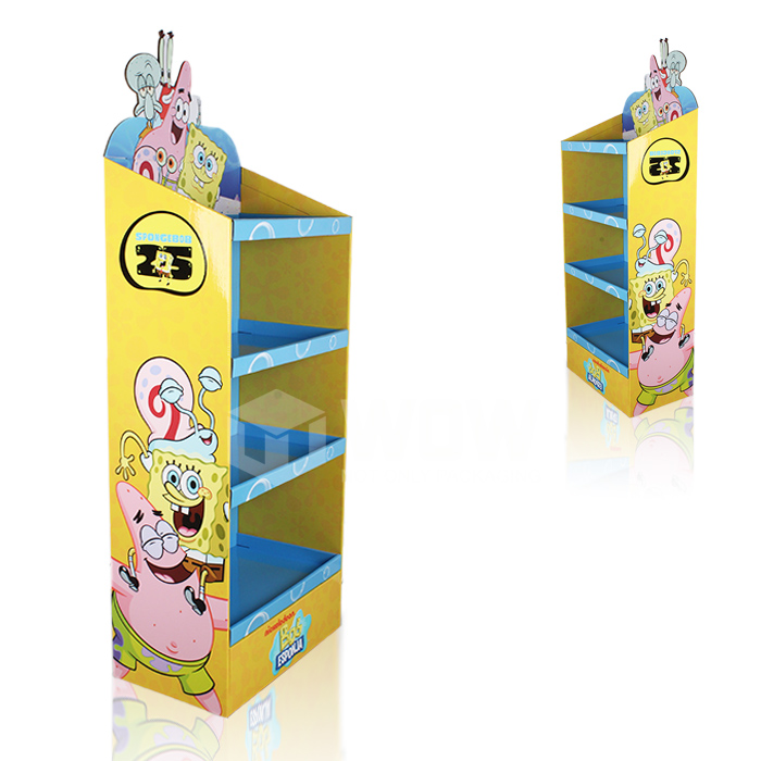 Corrugated FSDU Retail Display Units for Barbie Dolls