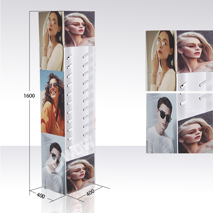 Cardboard Sunglasses CDU Display Unit for Point of Purchase