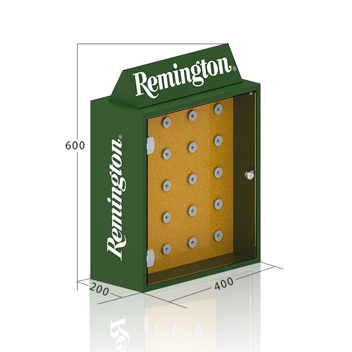 Custom Pegboard Display Rack with Chipboard POS Design