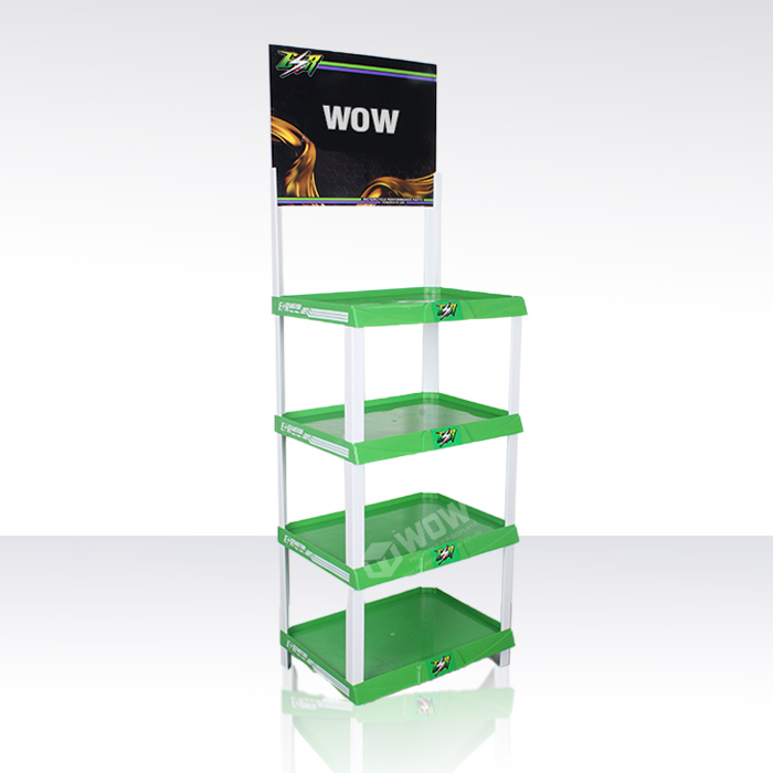 Lubricating Oil Display Stand Plastic Vacuum Formed Display