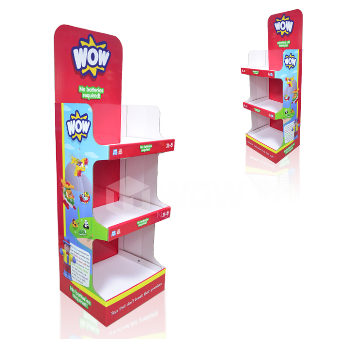 Custom Cardboard Toy Floor Display Stands