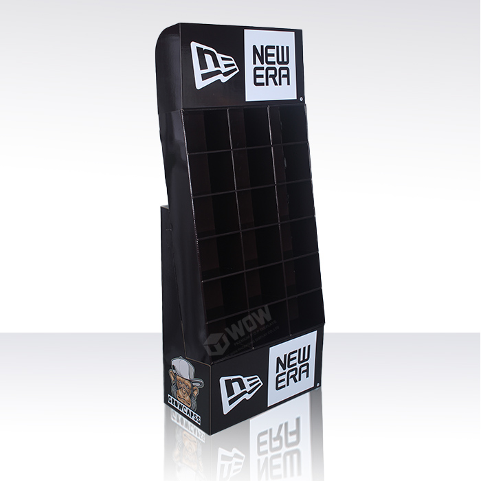 Cardboard Floor Standing Hat Display Stand