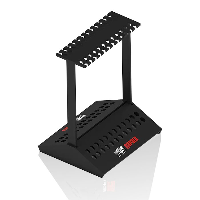 Fishing Rod Display Rack with Floor POP Features