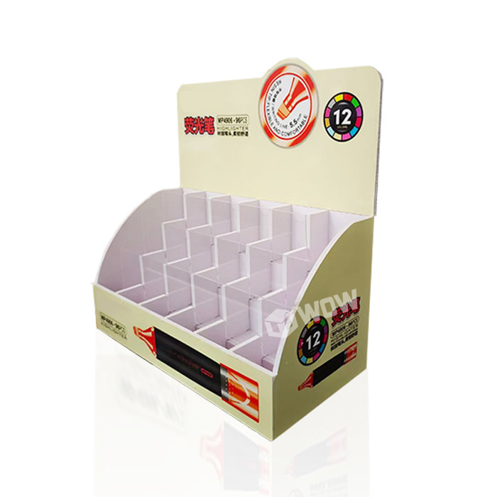 Plastic POP Table Top Pen Display Rack