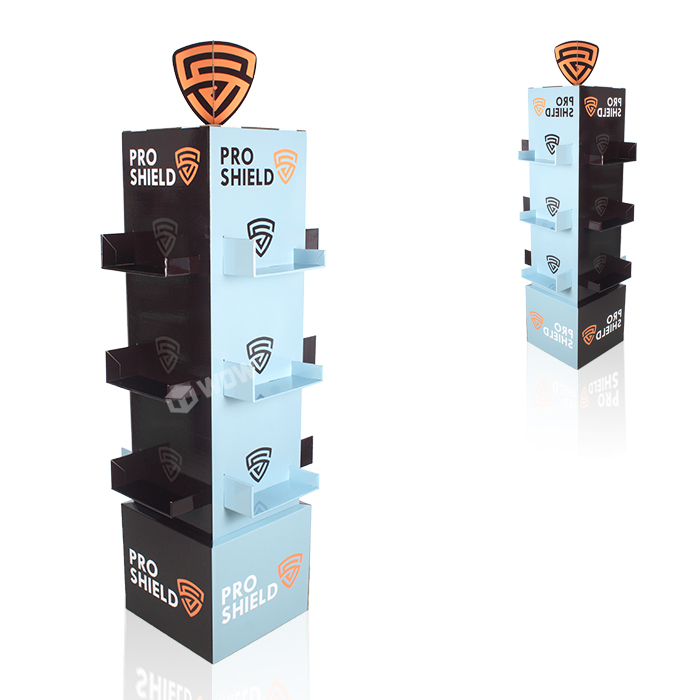 Custom Cardboard Floor Display for Shoes