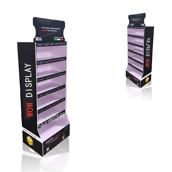 POS PVC Totem Display Stand for Honey