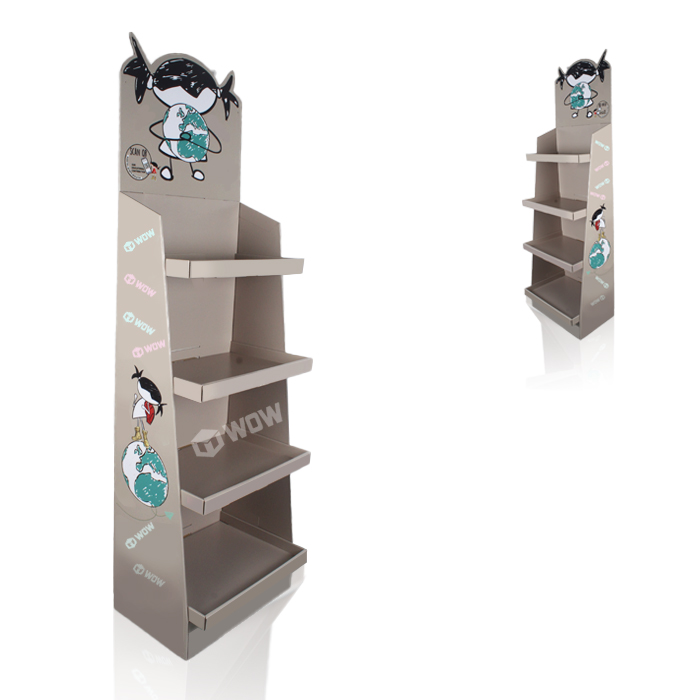 Custom Cardboard POP Display Rack for FMCG