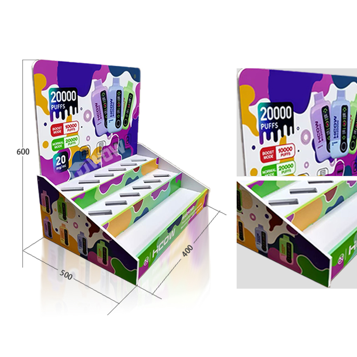 Point of Purchase Counter Display for Vaping