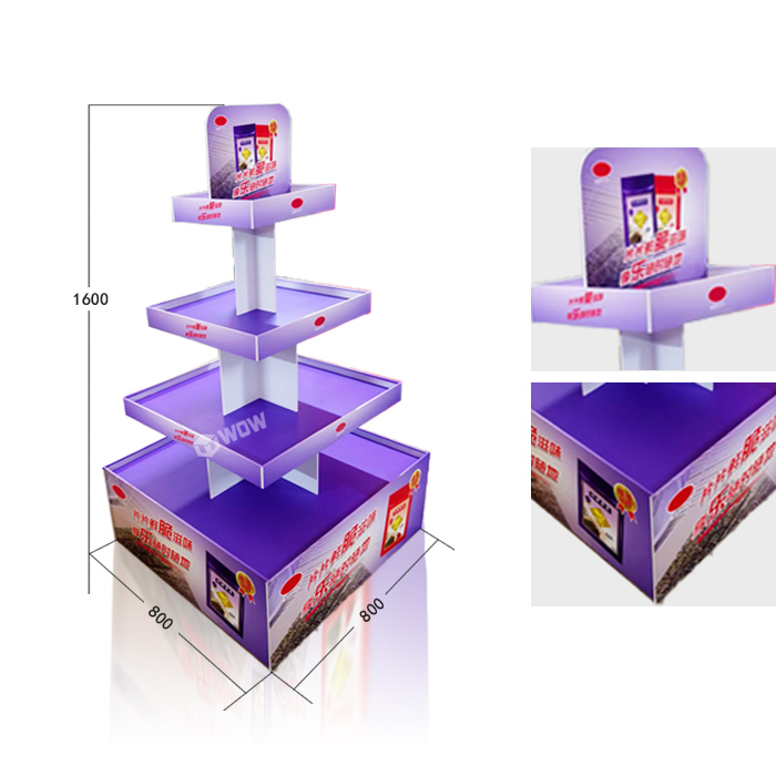 Supermarket Pallet Display for Snack Racks