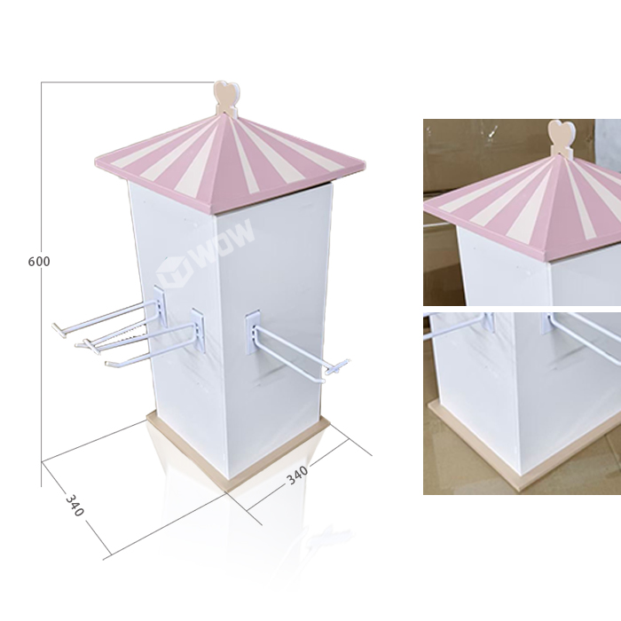 Countertop Pegboard Spinner Rack for Dog Collars