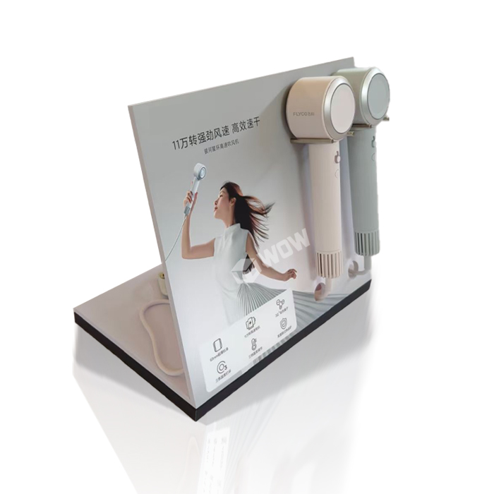 Counter Stand Display for Hair Dryers