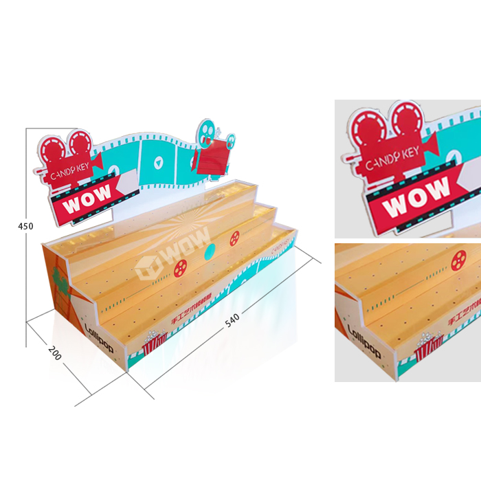 PVC Countertop Lollipop Holder Stand
