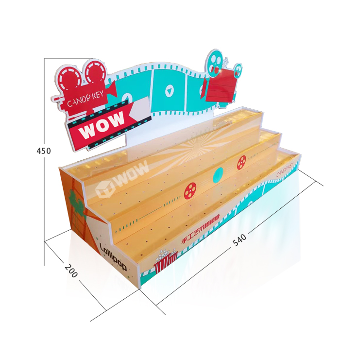 PVC Countertop Lollipop Holder Stand