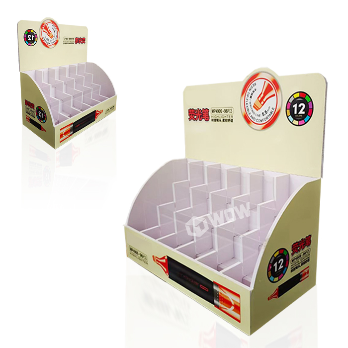 Plastic POP Table Top Pen Display Rack