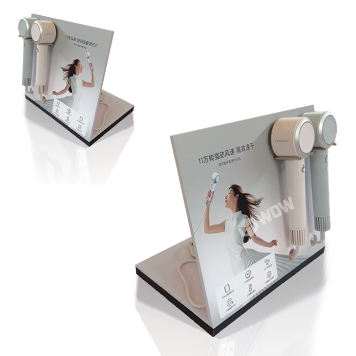Counter Stand Display for Hair Dryers