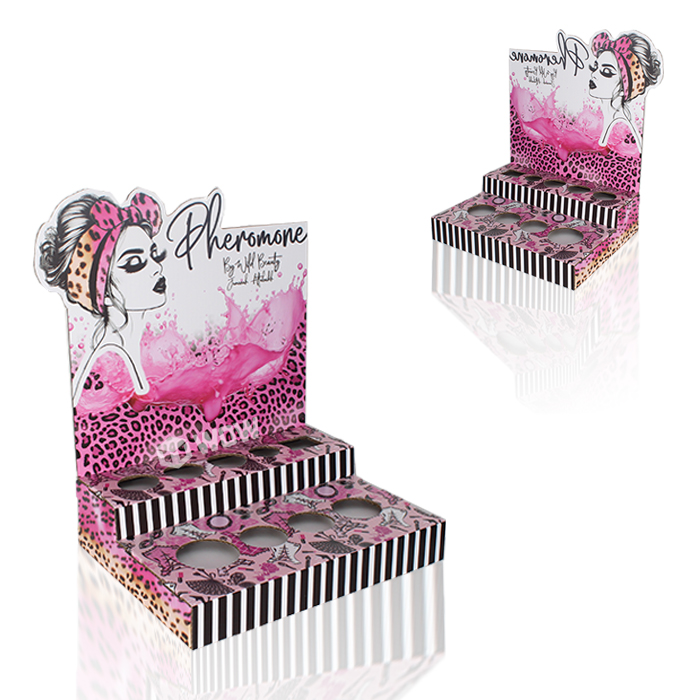 Cardboard Countertop Perfume Display Stand