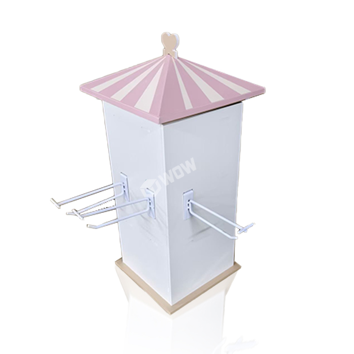 Countertop Pegboard Spinner Rack for Dog Collars